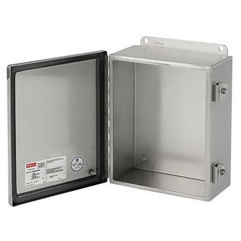 12 x12 x6 stainless steel box|stainless steel 4x junction box.